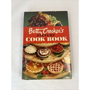 Betty Crocker's Picture Hard Cover Cook Book - 1950 1st edition 3rd Print Read
